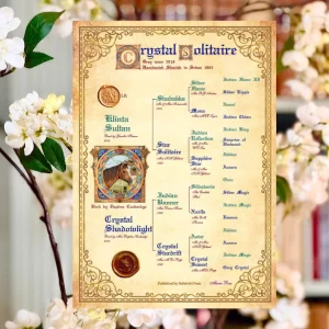 Classic Ornamental Photo Pedigree