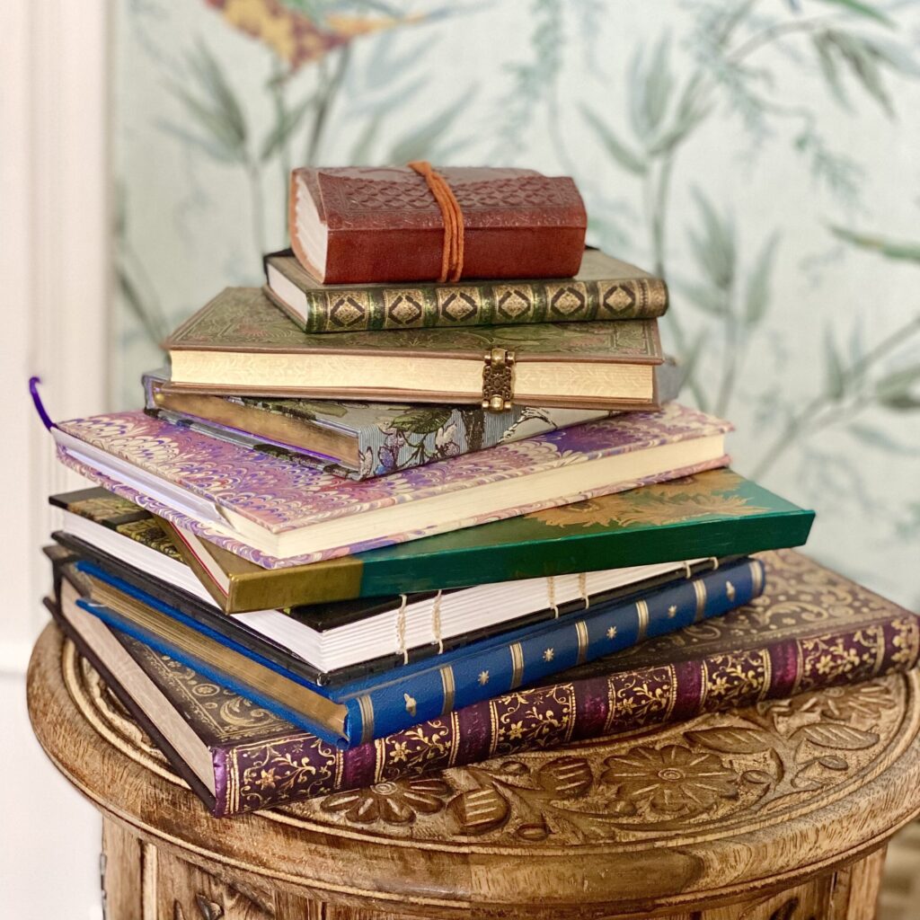 Beautiful writing journals